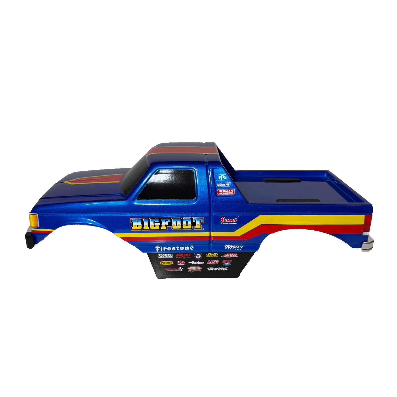 Fits Traxxas Bigfoot 4X4 BL-2s Blue Body Clip-Less Support Mount Monster Truck