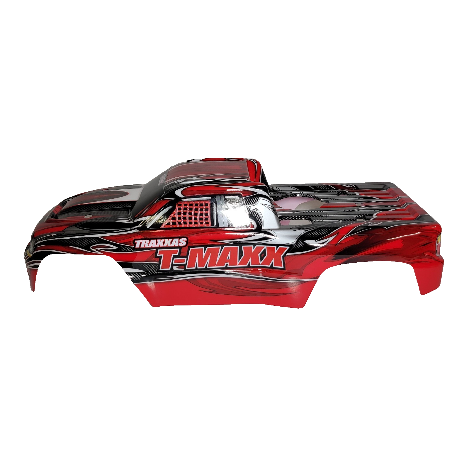Fits Traxxas T-Maxx 3.3 Red Silver Black White Factory Painted Body Decals