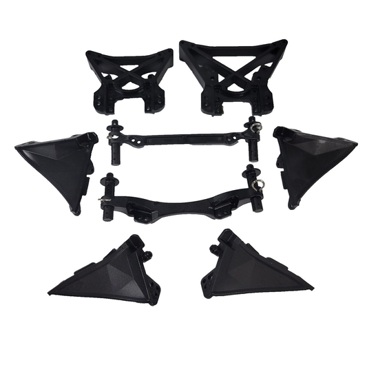 Redcat Racing Kaiju Shock Tower & Body Mount Set Chassis Braces Front & Rear 1/8