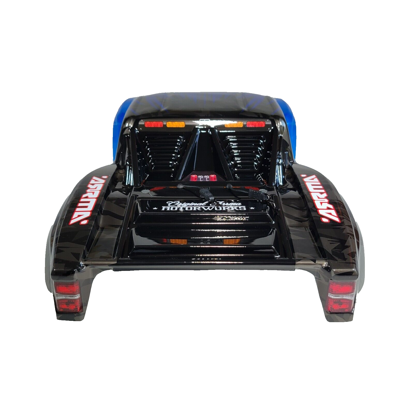 Arrma Senton 4X2 Mega Boost Body Blue Black Pre Painted Decaled Trimmed Body