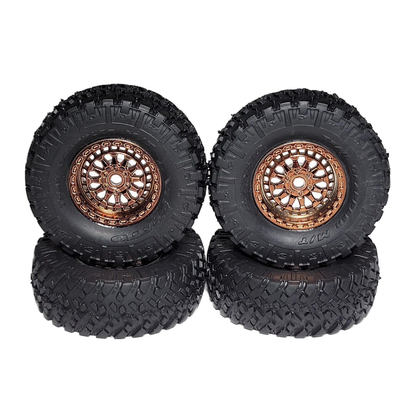 Axial SCX24 Lexus GX 470 Tires 1.0 Nitto Trail Grappler M/T V2 & Rhino Wheels