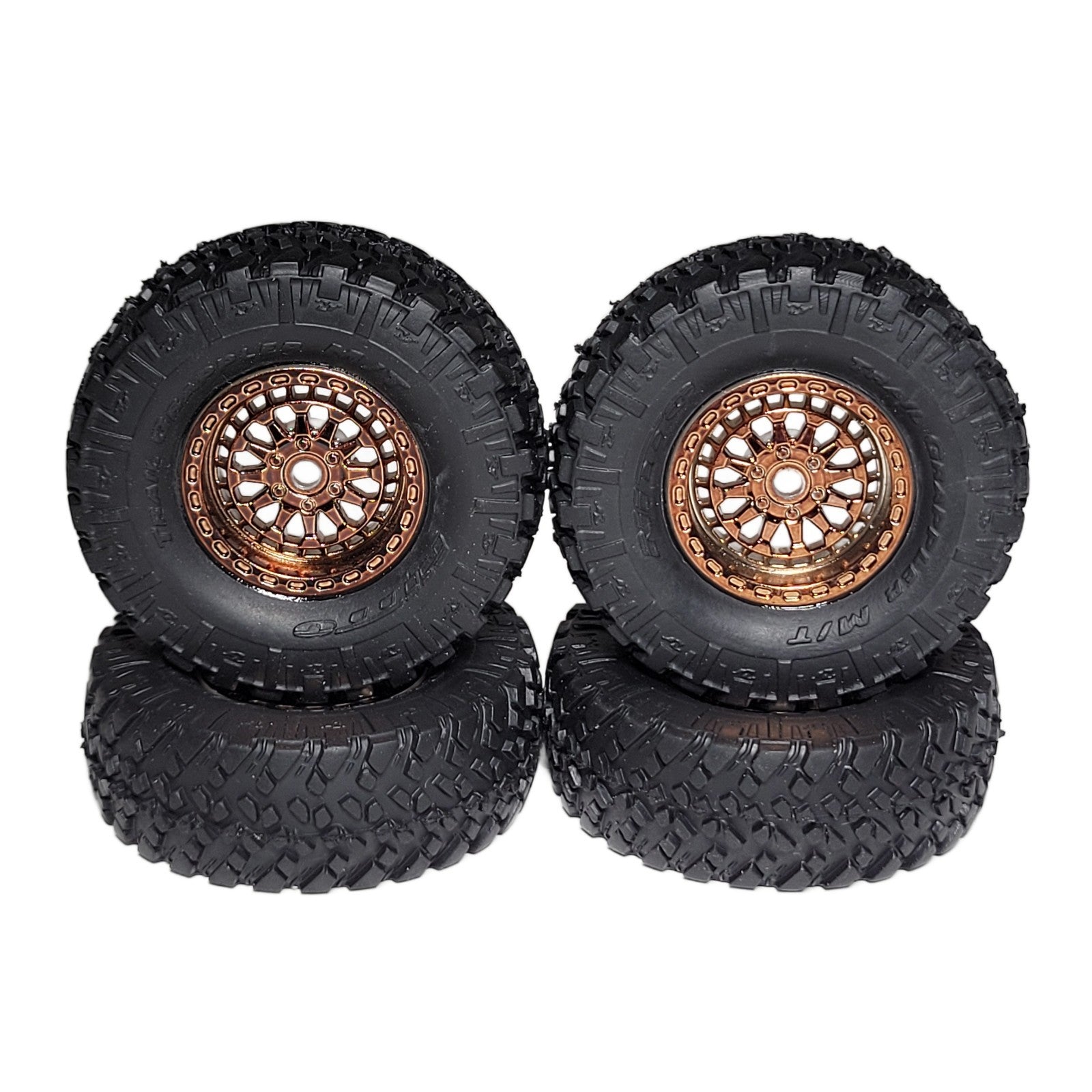 Axial SCX24 Lexus GX 470 Tires 1.0 Nitto Trail Grappler M/T V2 & Rhino Wheels
