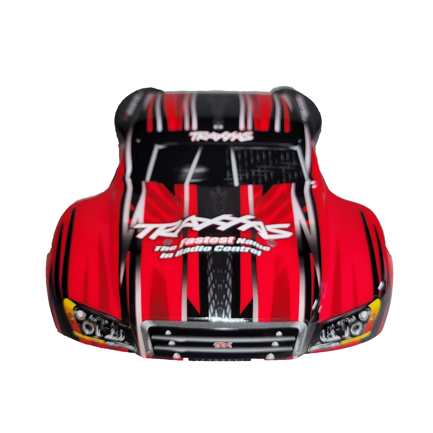 Fits Traxxas Slash 1/16th XL-2.5 Body Factory Painted Red Black Decals BodyShell