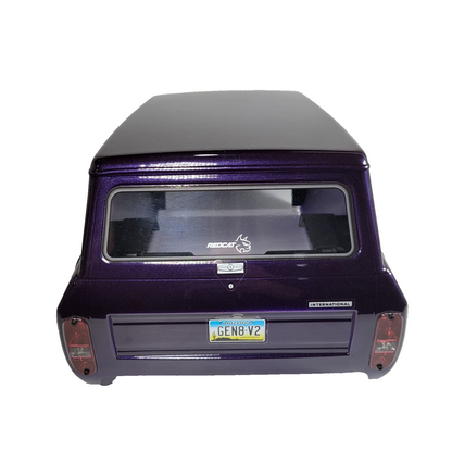 Redcat Racing GEN 8 Scout II V2 1/10 Factory Painted Crawler Body Purple Decals