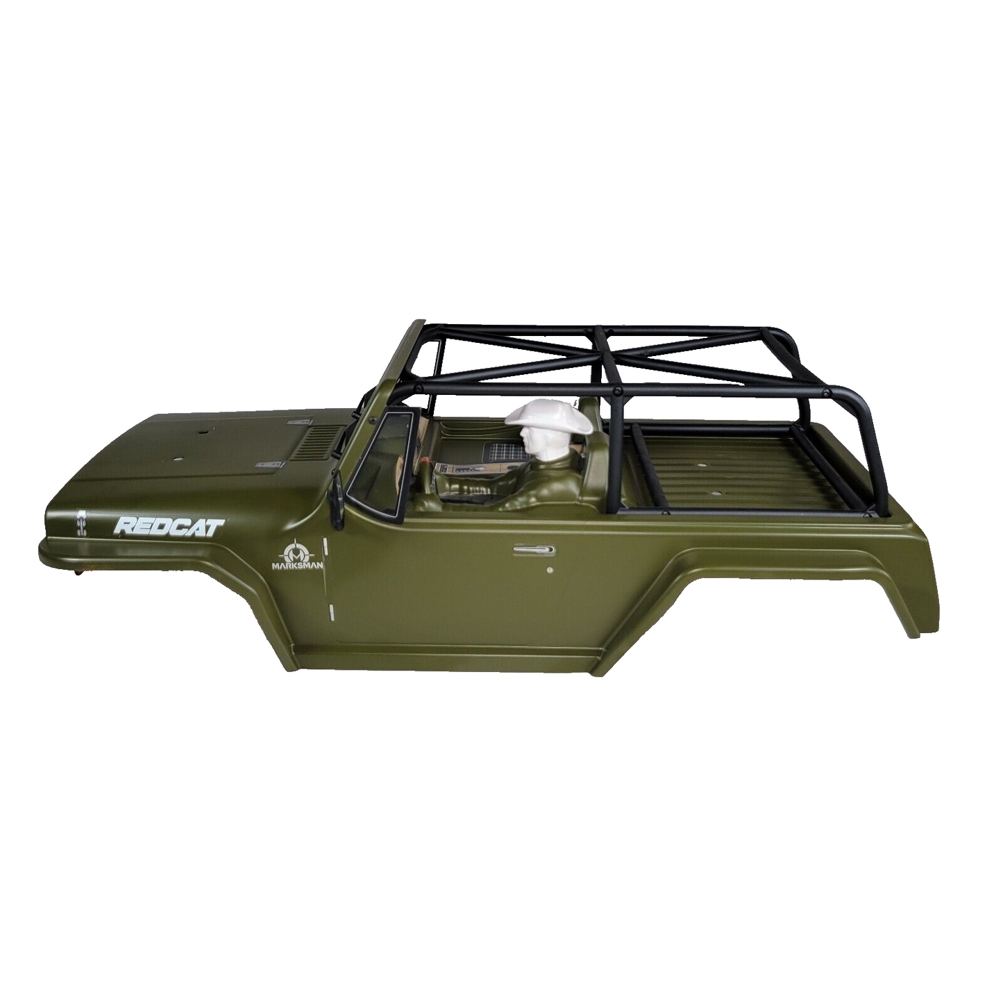 Redcat Marksman Body Shell Army Green Factory Painted Decaled Rollcage Driver