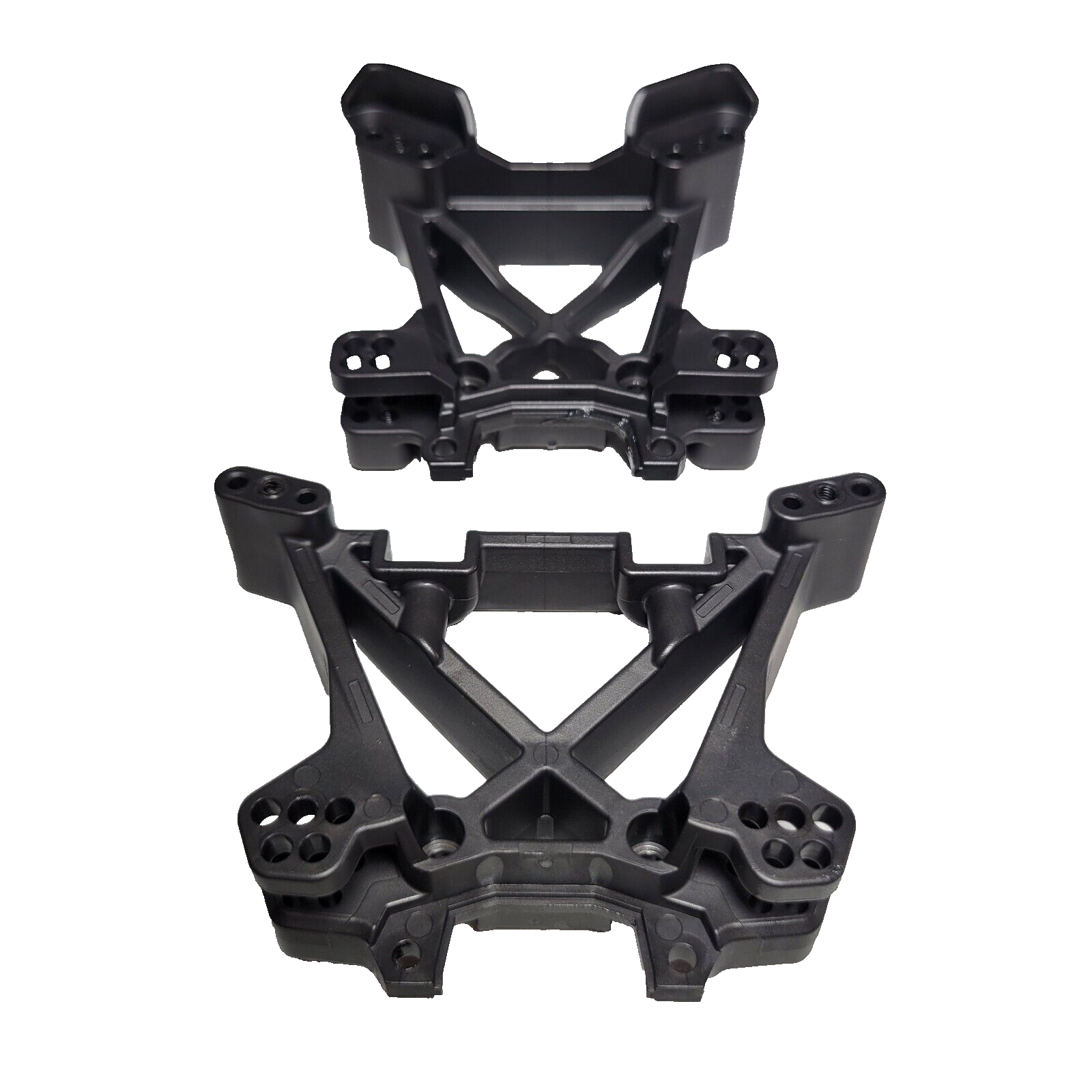 Fits Traxxas Jato 4x4 BL-2s Wing Black washer Mount / Spoiler & Shock Towers