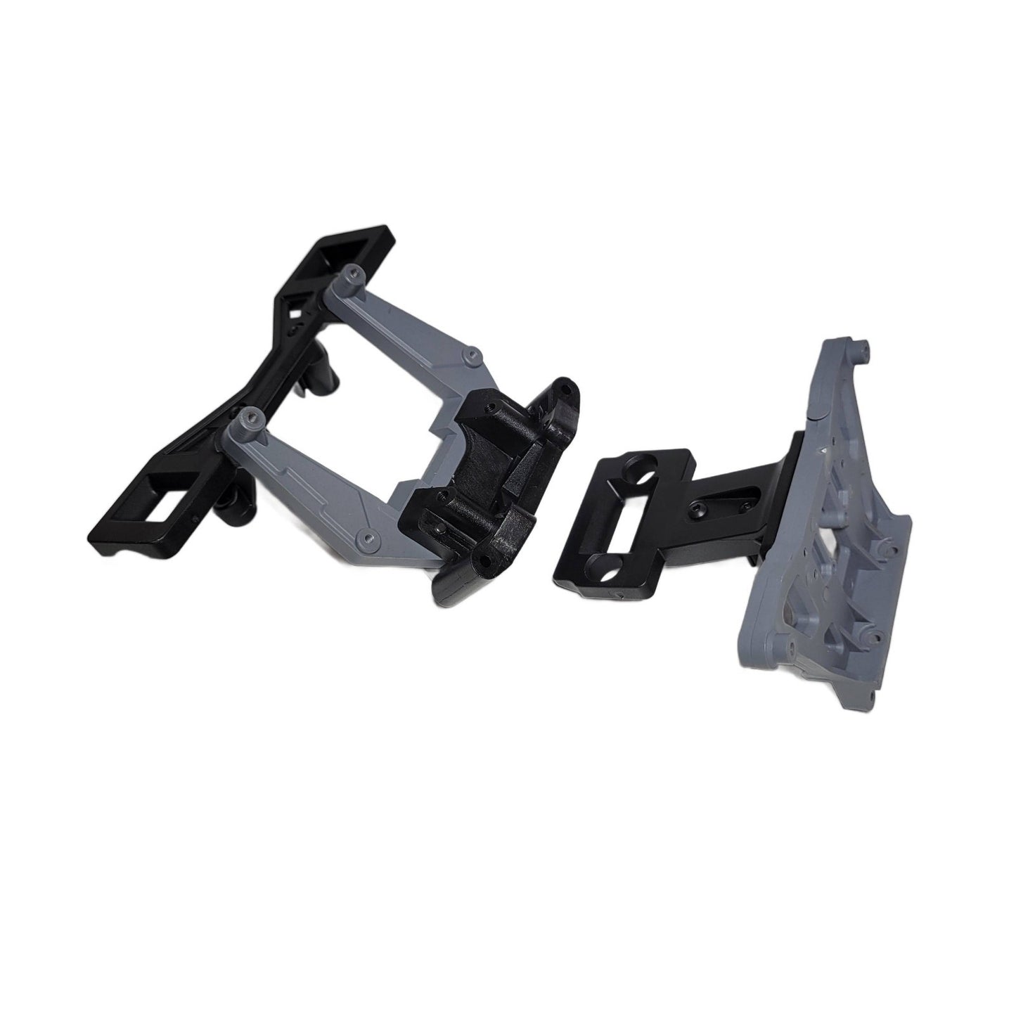 FIts Traxxas Rustler VX3 2wd Clipless Towers Bulkhead Wheelie Bar & Front Bumper