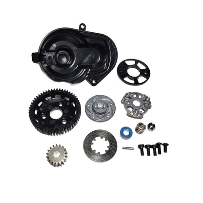 Fits Traxxas Rustler VX3 2wd 272 Magnum Transmission & Gearbox With Clutch Gears