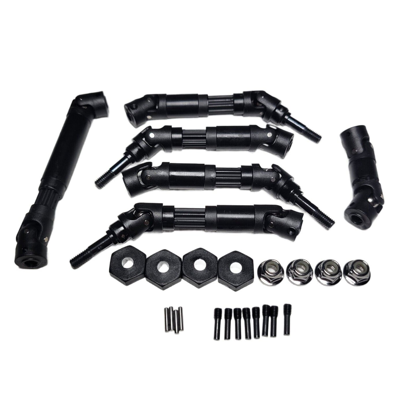 Fits Traxxas Slash 1/16th XL-2.5 Axles DriveShafts 12mm Hex Front, Rear & Center