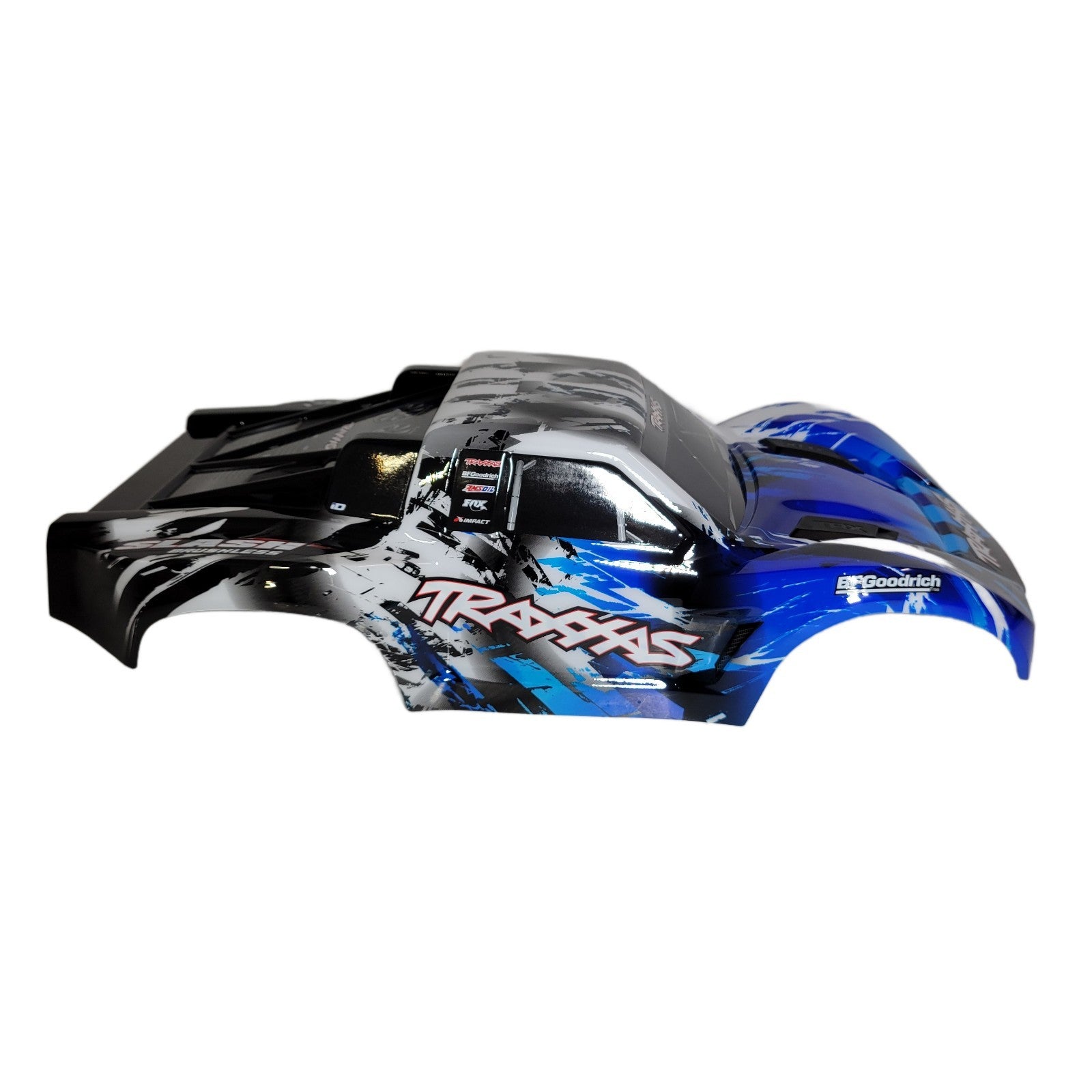 Fits Traxxas Slash VX3 2wd Body CLIPLESS Factory Painted Decals Blue Black White
