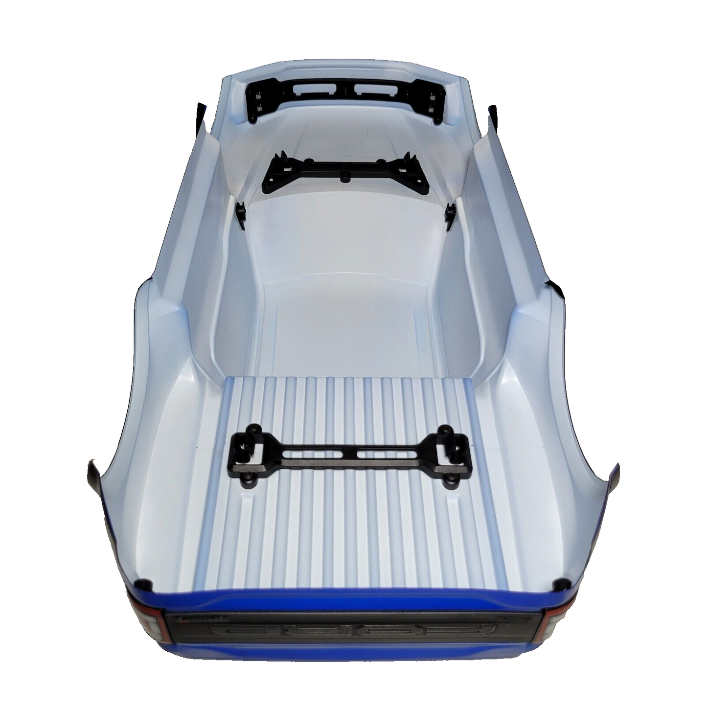 Fits Traxxas 4x4 Raptor R Body Blue Black Trim Clipless Factory Painted Shell