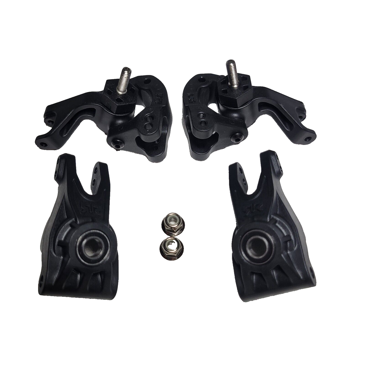 Arrma Fury V2 Knuckles Hub Cariers Bearings Axle Stub Front & Rear Set 14mm Hex