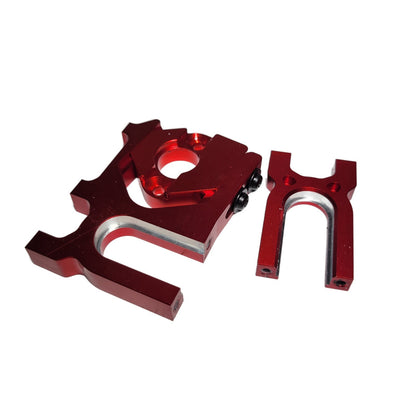 Arrma Talion 6s EXB V6 Red Aluminum Sliding Motor Mount Center Diff Holder Cover