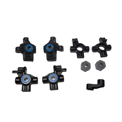 Fits Traxxas 4-Tec Drift High Angle Steering Knuckles Kit Axle Hubs 75° 10524