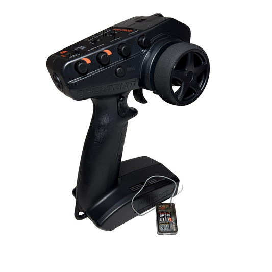 Losi Super Lasernut Spektrum DX3 3ch Radio Remote Transmitter & Receiver SR315