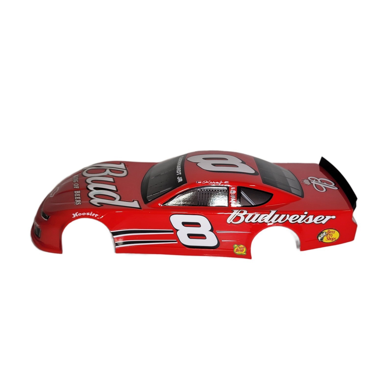 Losi Asphalt Late Model Body Factory Painted Red White #8 Earnhardt JR Budweiser