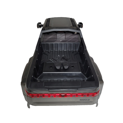 Arrma Big Rock 6s Body Gunmetal Factory Painted Deacled Complete Mirrors Cage