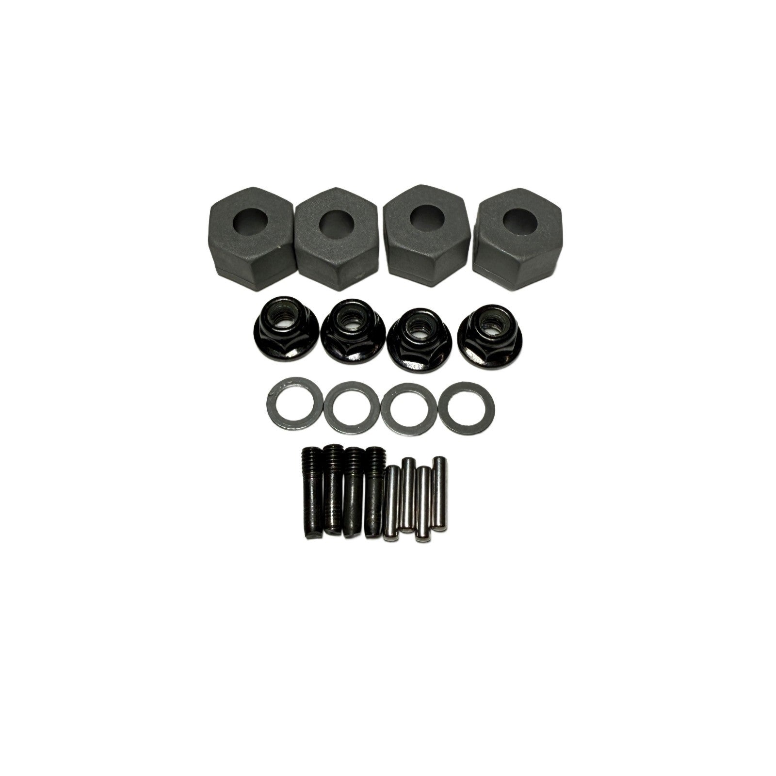 Fits Traxxas Mini Maxx DriveShafts Front & Rear Axles Hexes Wheel Nuts 1/16th