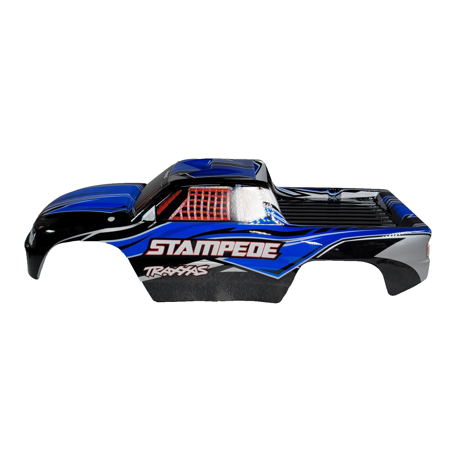 Fits Traxxas Stampede Blue Black & White Body Shell Factory Painted XL-5 2wd