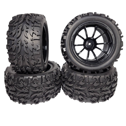 Redcat Racing Volcano EPX Pro 1/10 Front and Rear Tires & Wheels 12mm (4) 14590