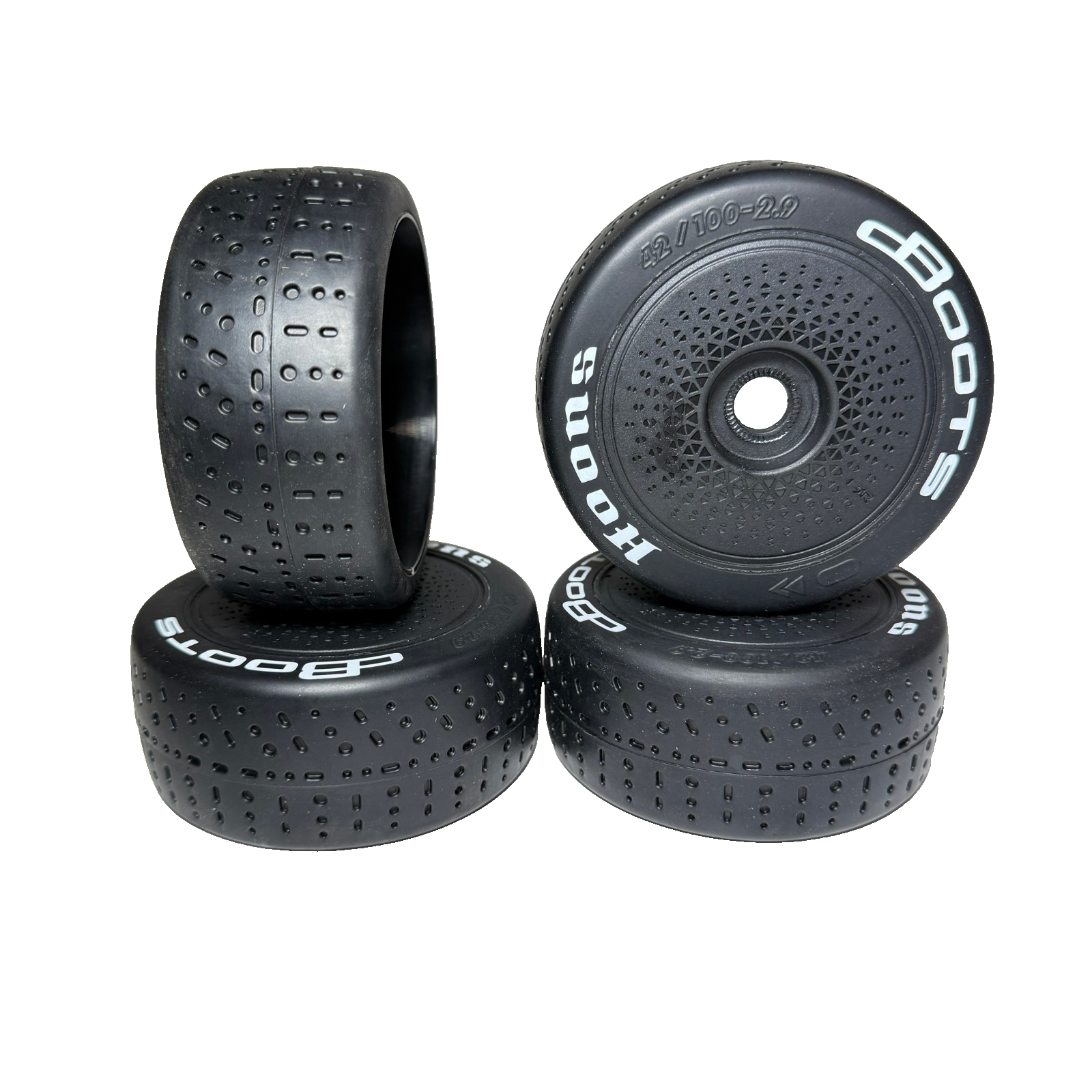 Arrma Limitless 8s Street Tires Dboots Hoons Belted & 17mm Wheels Infraction 1/7