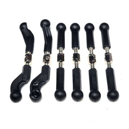 Losi Mini Drag 1/16 Camber and Steering Link Linkage Turnbuckles Set LOS214040