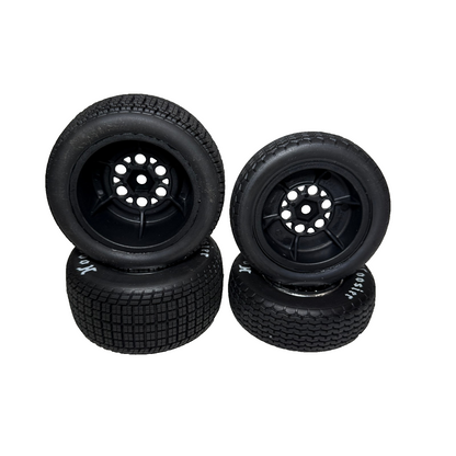 Losi 22s Sprint Hoosier Soft Tires & Wheels 12mm Front & Rear LOS-2442 LOS-2430