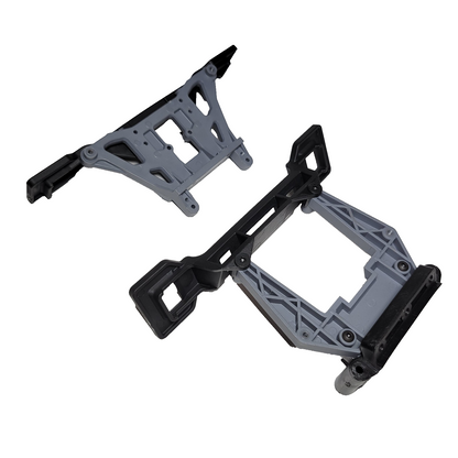 Fits Traxxas Slash VX3 2wd Front & Rear Shock Towers, Clipless Mounts, Bulkhead