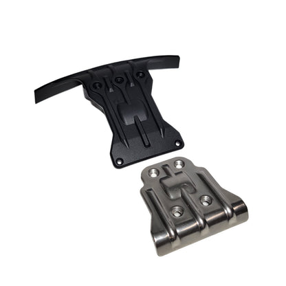 Arrma Talion 6s EXB V6 Front Super Basher Bumper & Rear Metal Steel Skid Plate