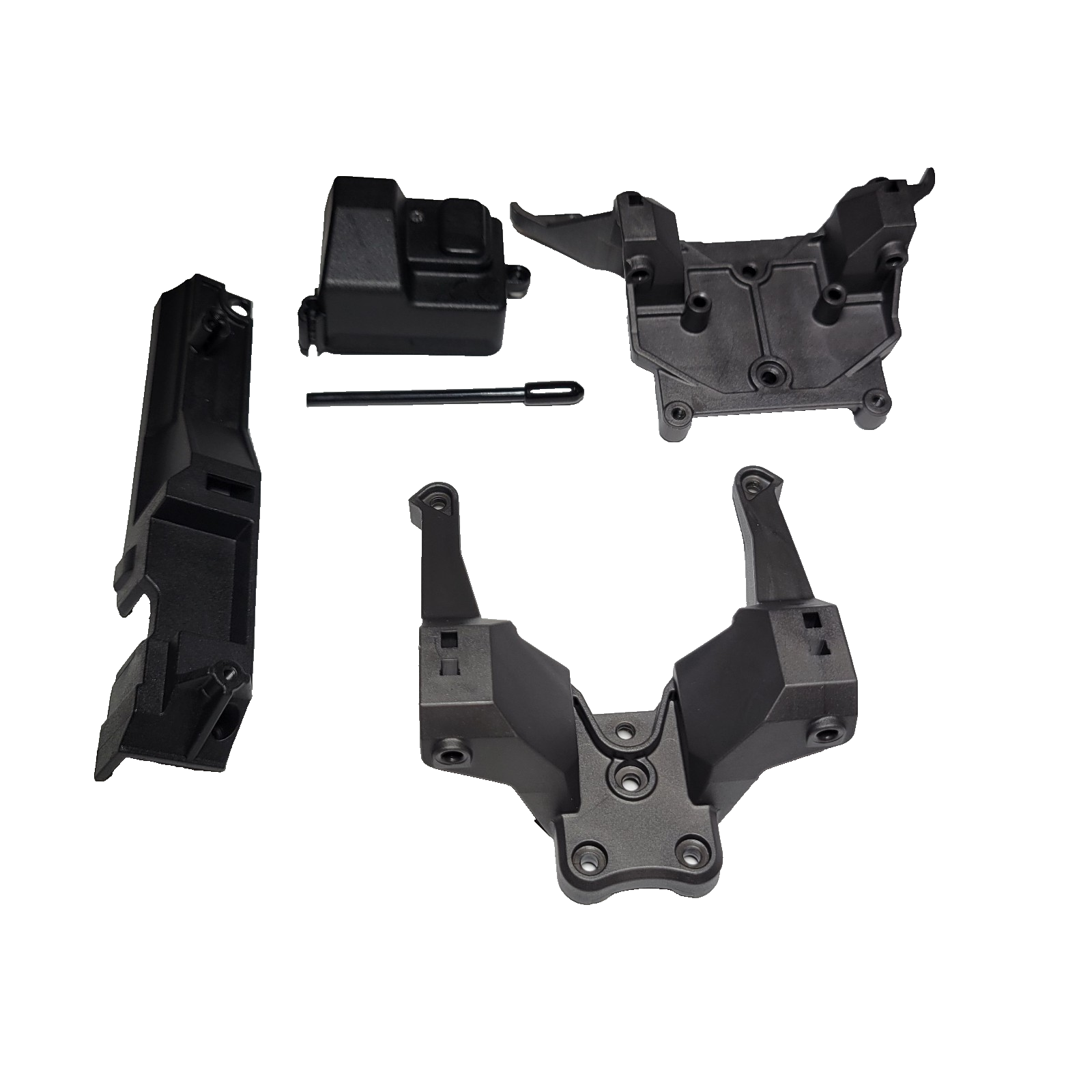 Fits Traxxas Mini Rally Chassis Skidplates Shock Towers Motor Mount Bumpers
