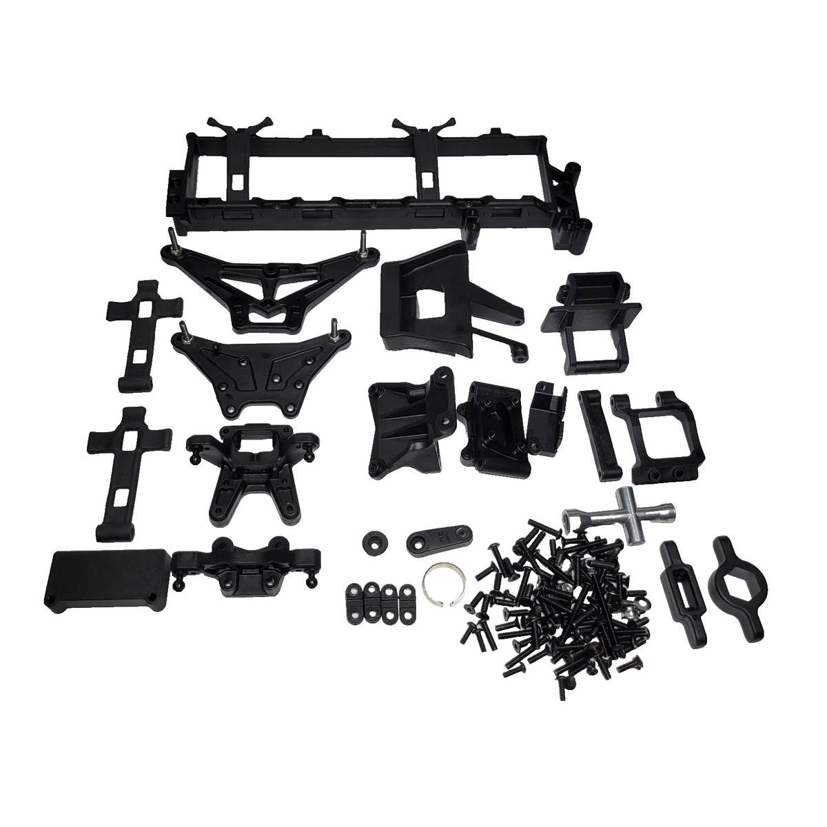 Losi 22S Late Model Shock Towers Bulkhead Battery Tray & Brace Screws Hardware