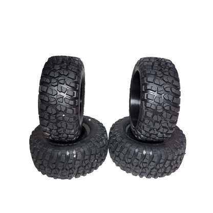 For Traxxas 2wd Slash BF Goodrich Tires Mud Terrain 12mm Black Wheels Front Rear
