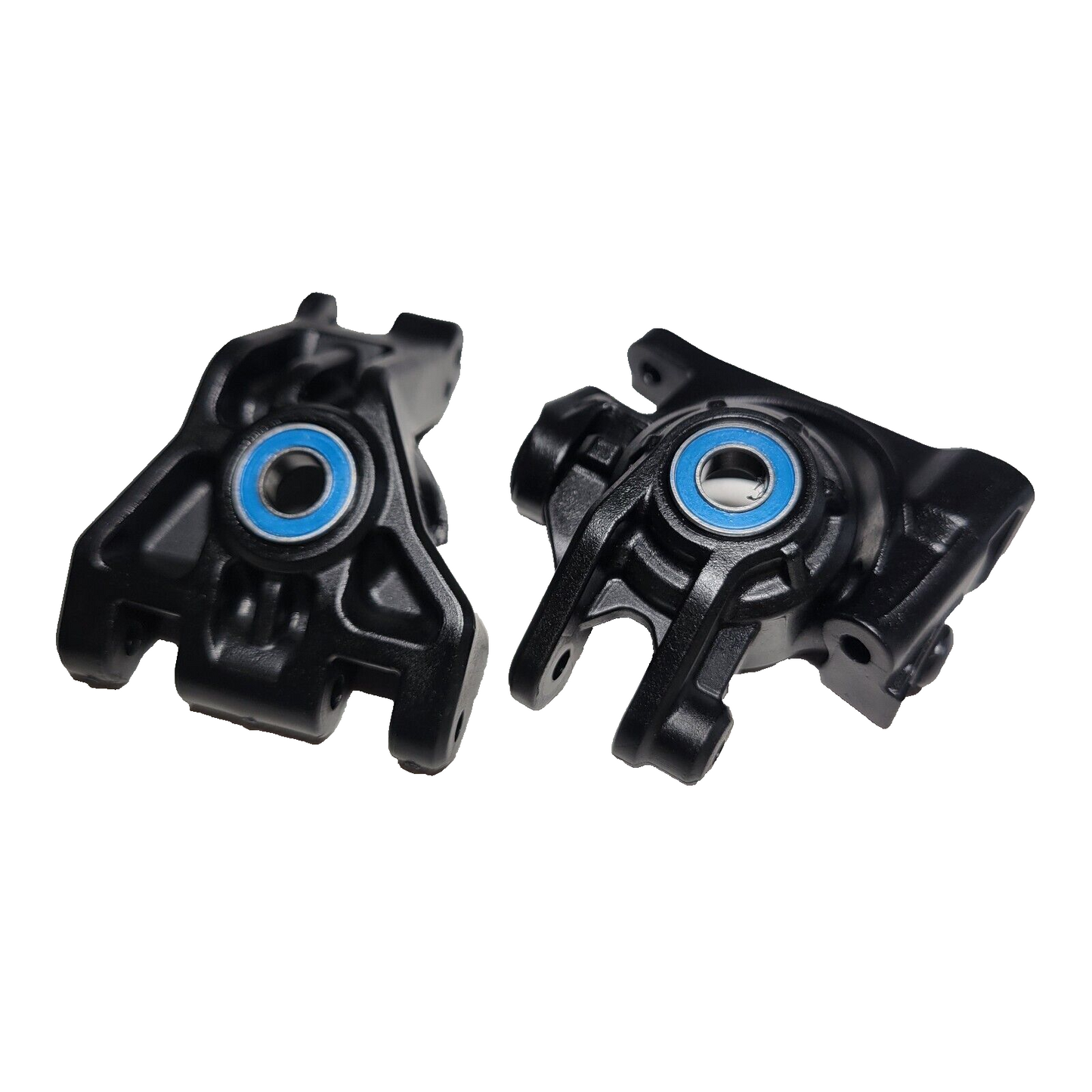 Fits Traxxas Jato 4x4 BL-2s Heavy Duty Knuckles Hub Bearing Carriers Block Black