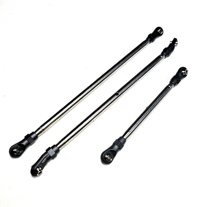 Axial SCX10 iii Jeep JT Gladiator Stainless Steel Link Linkage Set Panhard Bar