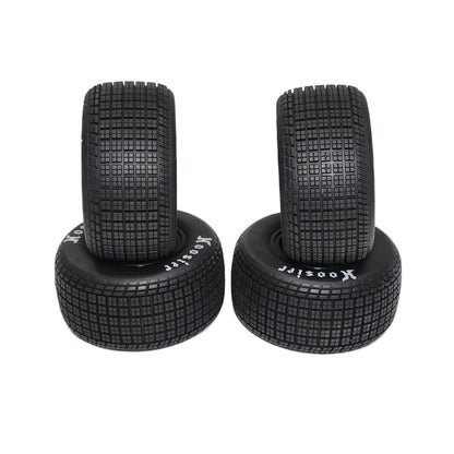 Losi 22s Late Model Hoosier Soft Tires & Wheels 12mm Front & Rear DLM LOS-4247
