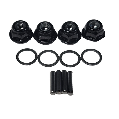 Fits Traxxas Slash 4x4 Extreme Heavy Duty 12mm Wheel Hexes Hoss Rustler 9069 (4)
