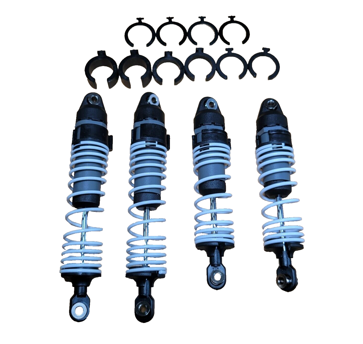 Fits Traxxas Slash 4x4 BL-2s Ultra Shocks Front & Rear Dampers Raptor R 4wd