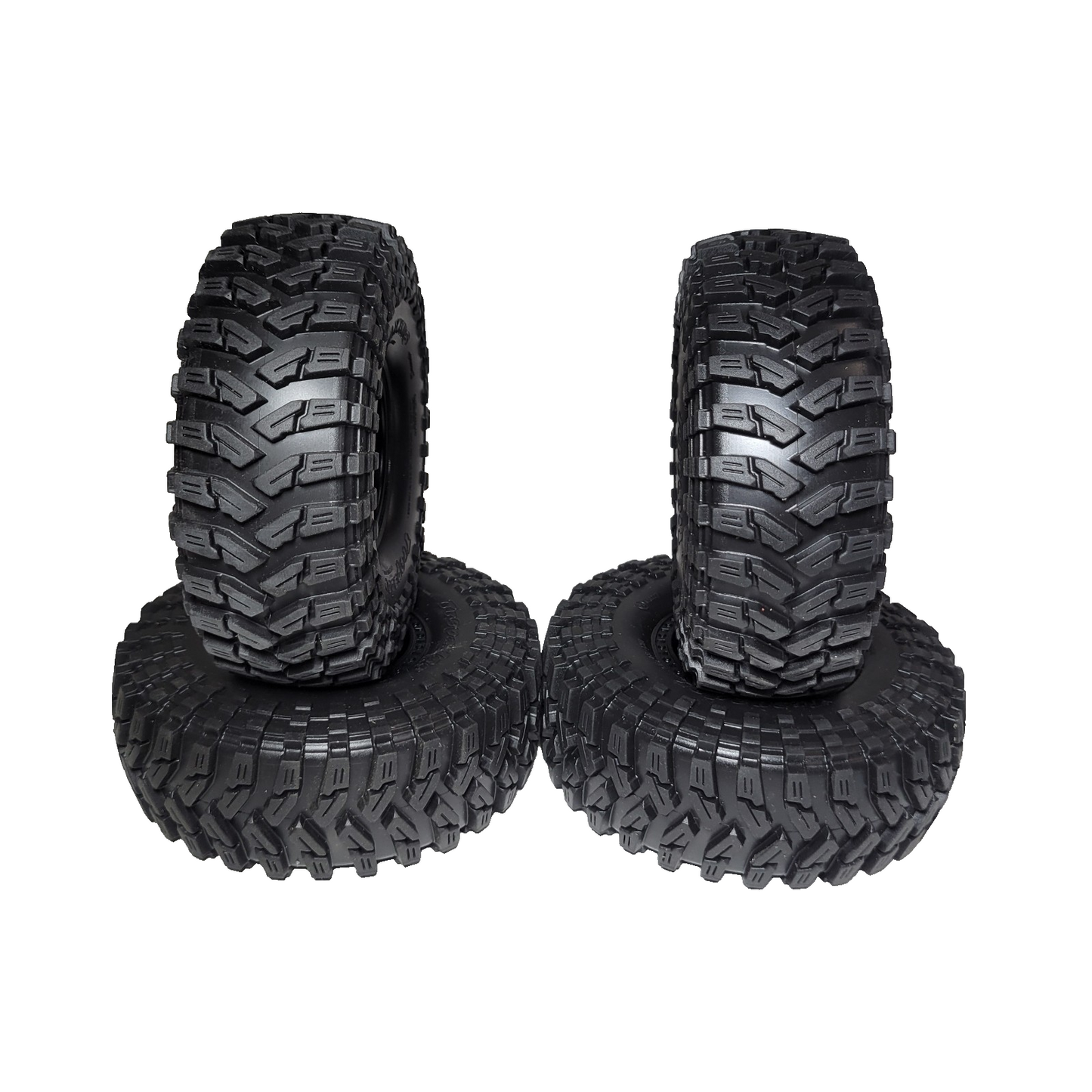 Axial SCX10 iii Coyote Maxxis Trepador G8 Tires 1.9" KMC 12mm Wheels Front Rear