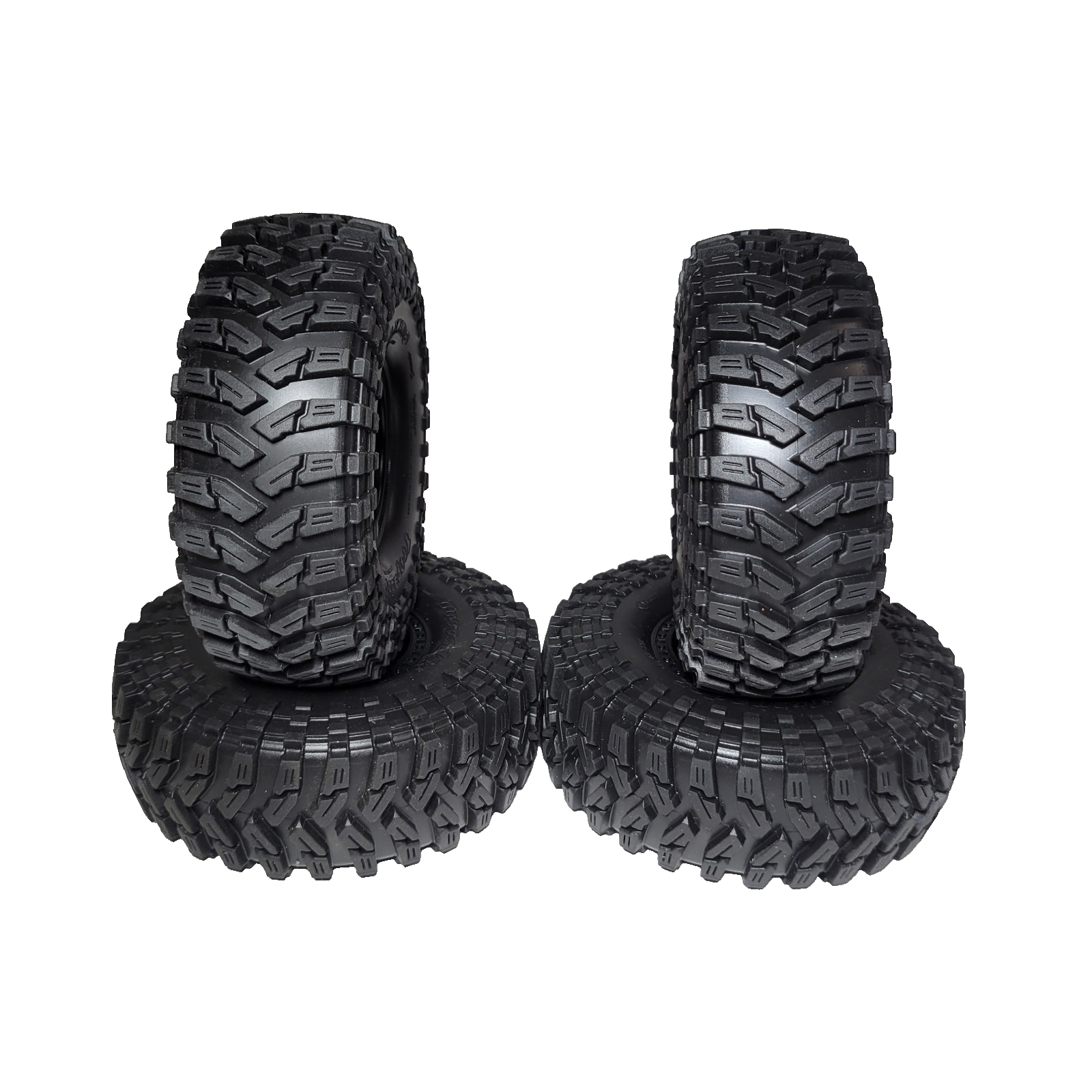 Axial SCX10 iii Coyote Maxxis Trepador G8 Tires 1.9" KMC 12mm Wheels Front Rear