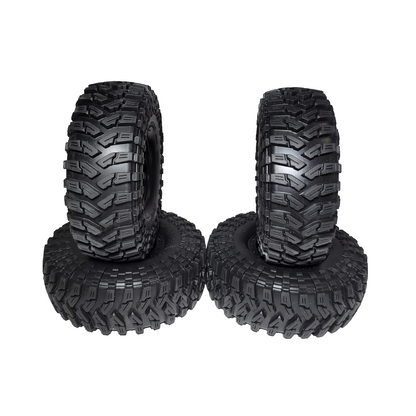 Axial SCX10 iii Coyote Maxxis Trepador G8 Tires 1.9" KMC 12mm Wheels Front Rear