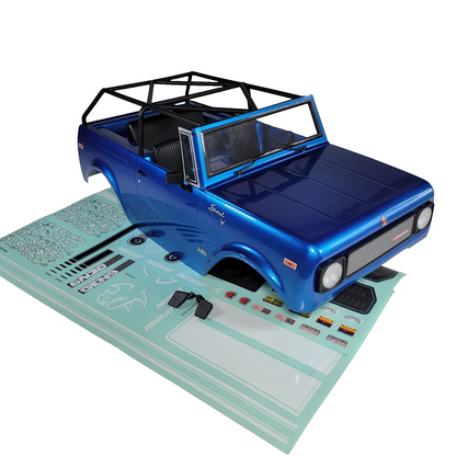 Redcat Racing Gen 9 Body Factory Painted Blue Decaled International Scout 800