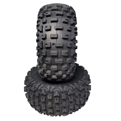 Arrma Senton 4x2 / 4x4 Tires & 14mm Wheels Glued DBoots Fortress Mega BLX 550042