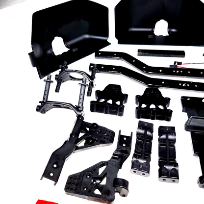 Redcat Racing Marksman Chassis Frame Rails Body Mounts Body Fender Skid Plate