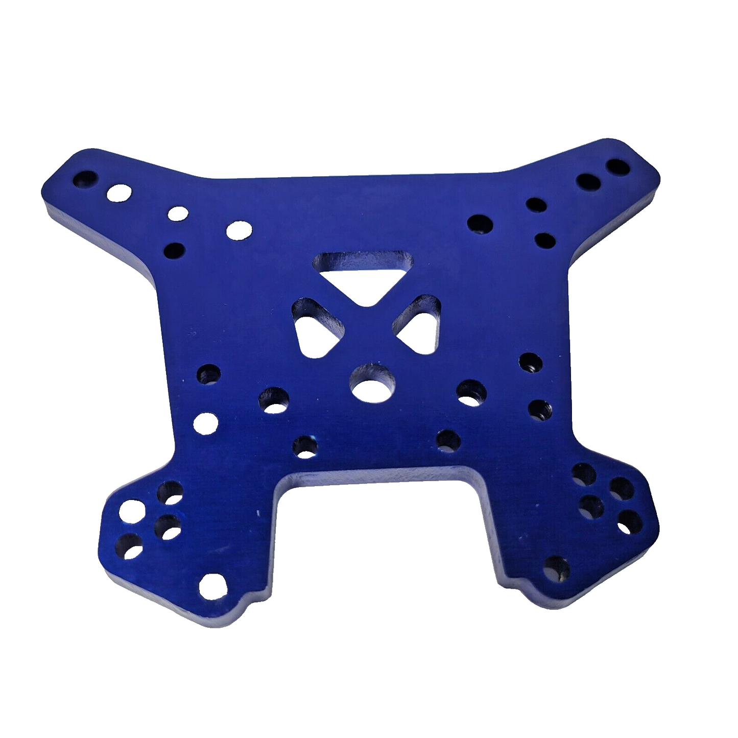 Fits Traxxas Sledge Shock Towers Blue Anodized Front & Rear 6061-T6 Aluminum