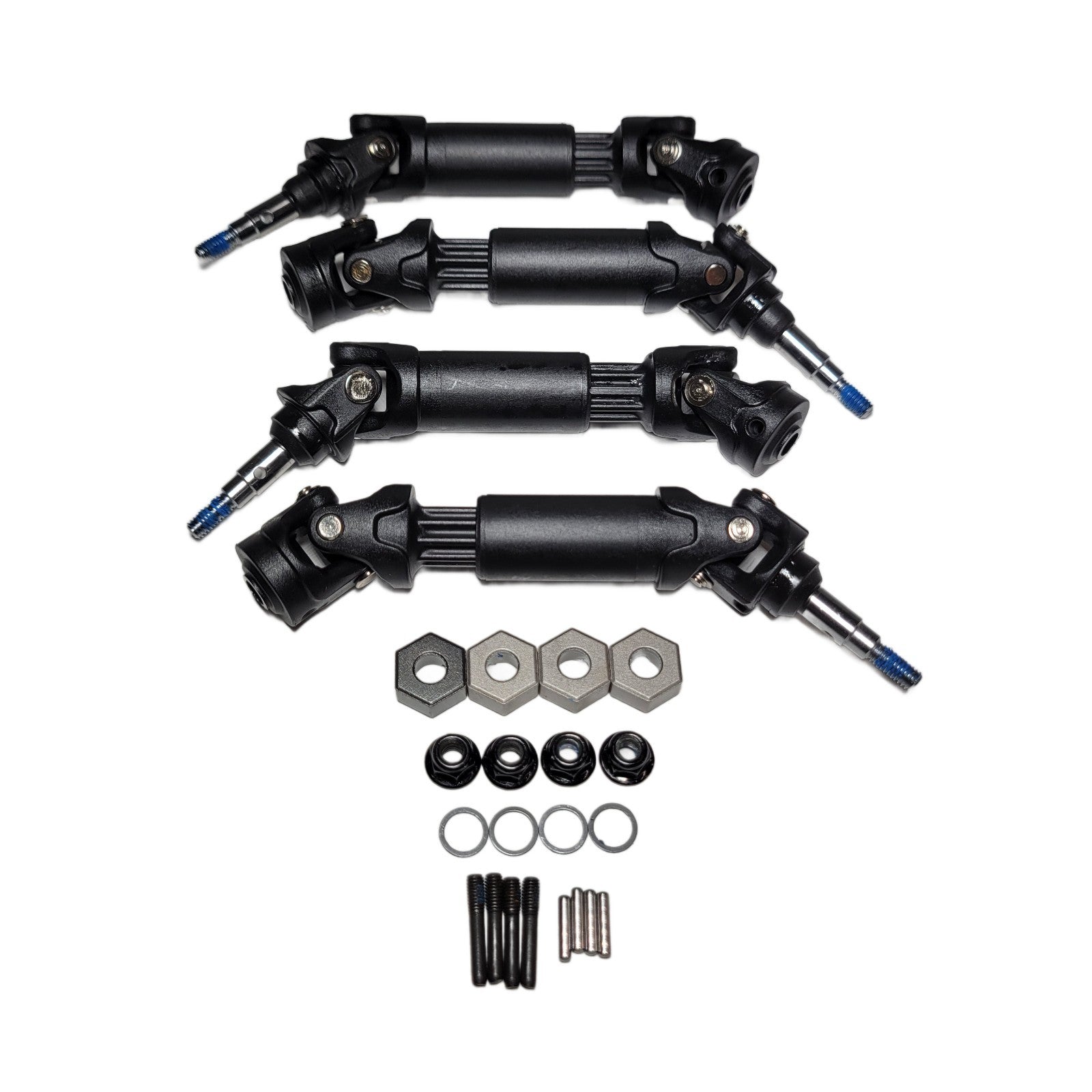Fits Traxxas Slash 4x4 VX3 HD V2 Driveshafts Heavy Duty Axles 12mm Metal Hexes