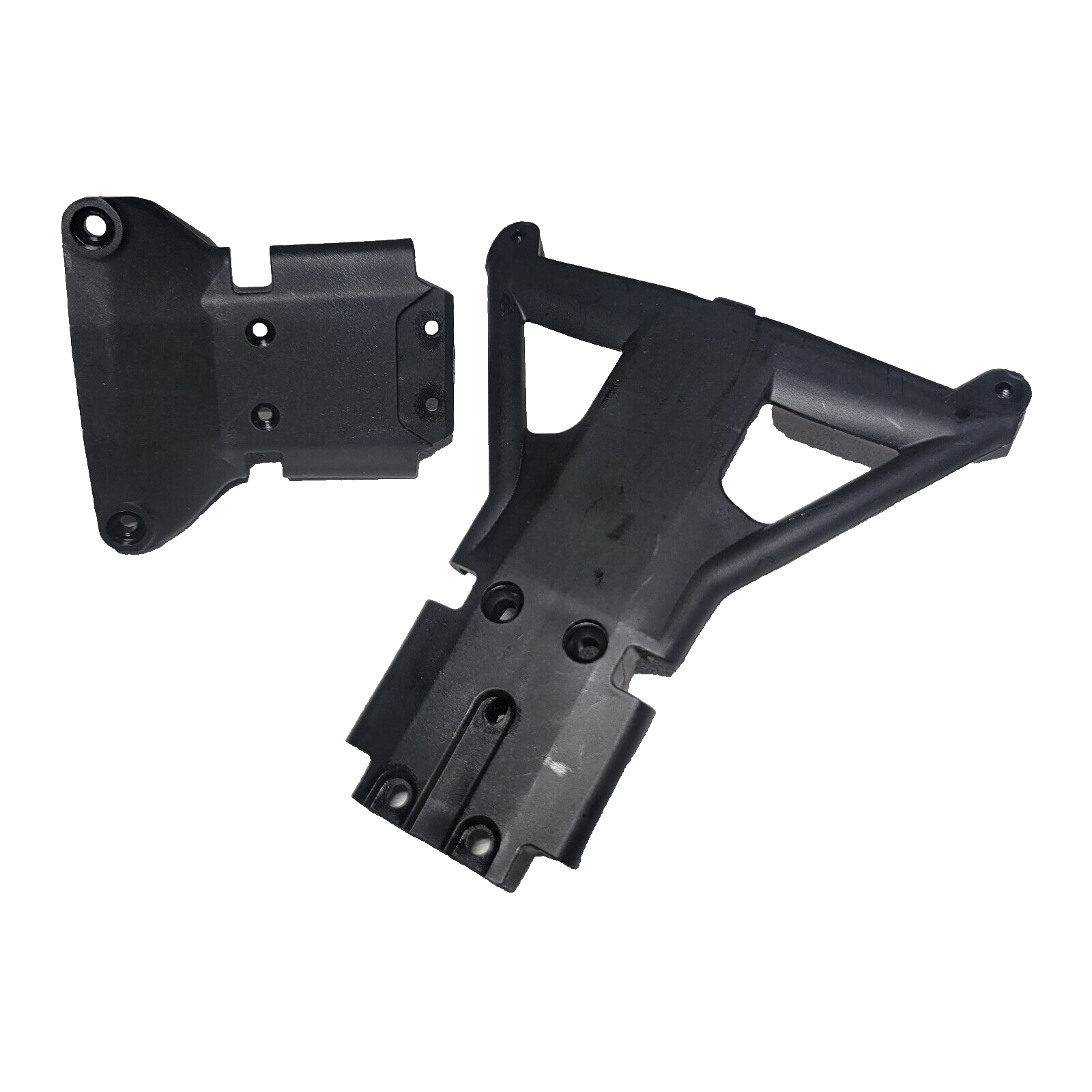 Fits Traxxas Jato 4x4 BL-2s Bulkheads & Skid Plates Front & Rear LCG Chassis