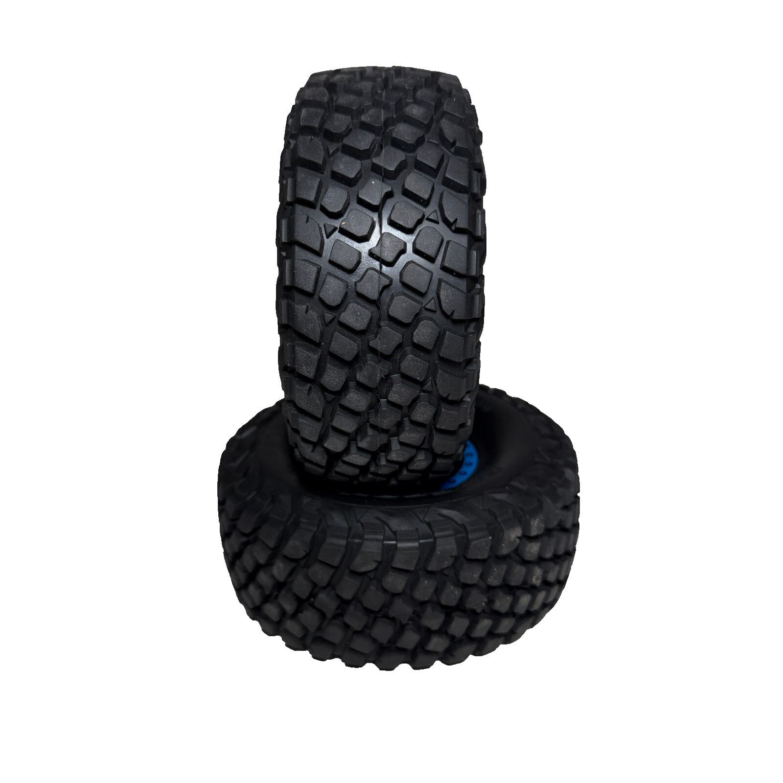 Fits Traxxas Unlimited Desert Racer UDR Baja KR3 Tires & 17mm Wheels Blue
