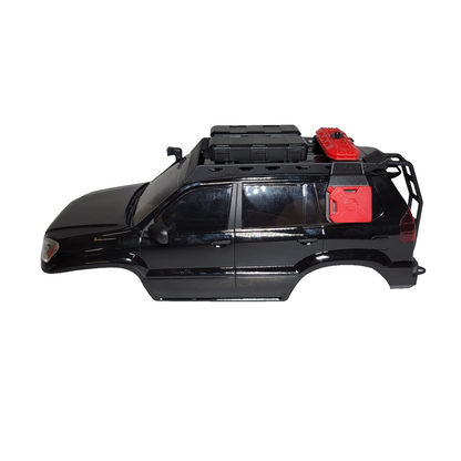 Axial SCX24 Lexus GX 470 Body Factory Painted Black With Decals & Led Lights