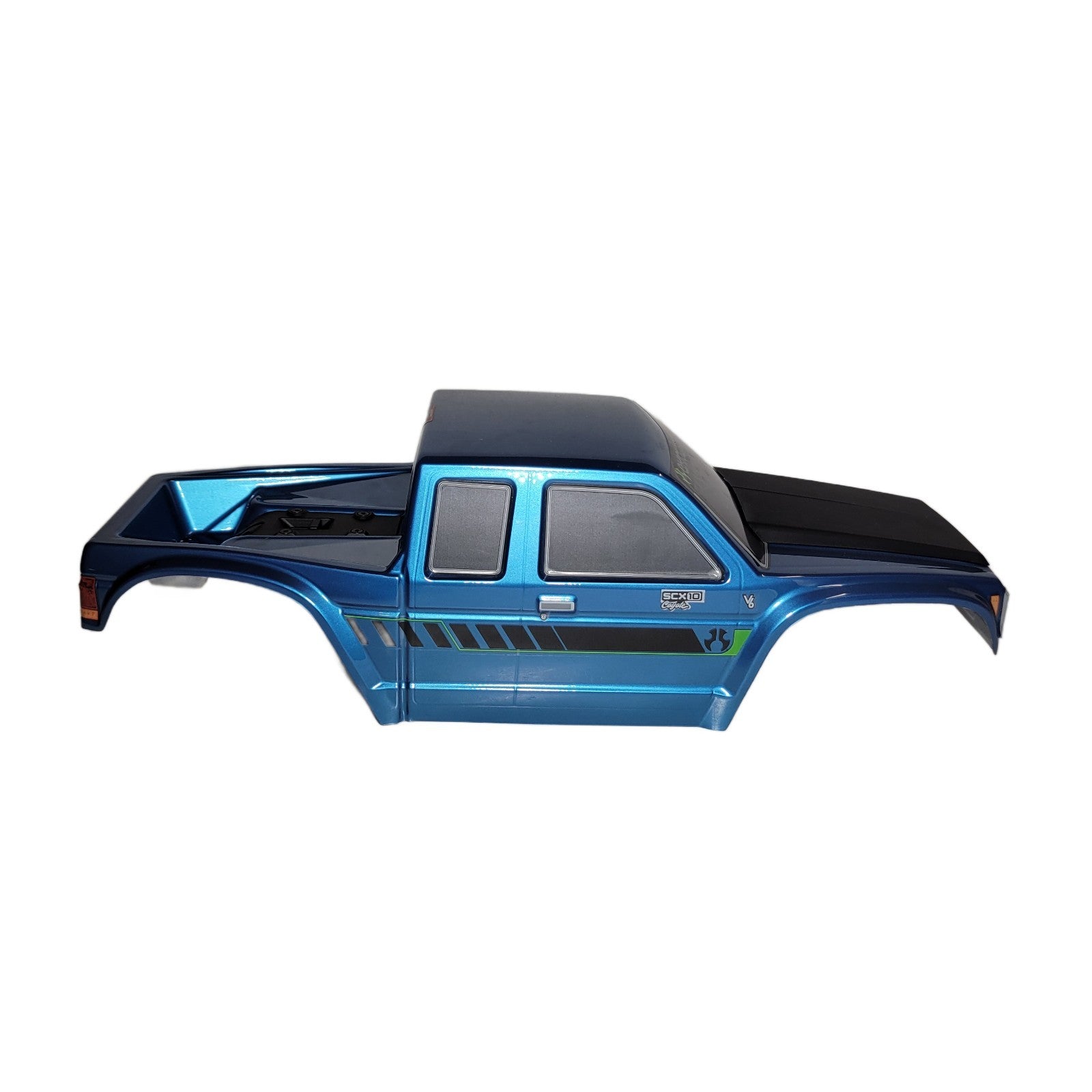 Axial SCX10 iii Coyote Body Blue Factory Painted & Decaled With Clipless Mounts