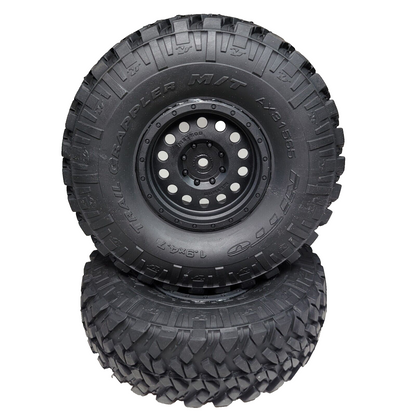 Axial SCX10 ii Deadbolt Tires Nitto Trail Grappler & 1.9 Black Method Wheels 12m